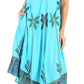 Sakkas Kai Palm Tree Caftan Tank Dress / Cover Up