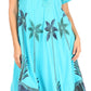 Sakkas Kai Palm Tree Caftan Tank Dress / Cover Up