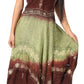 Sakkas Shauna Women's Adjustable Sleeveless Maxi Dress for Casual Summer Wear with Corset Design