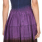 Sakkas Balayga Ombre Tie Dye Batik Adjustable Ruffle Tank Top Sleeveless Dress