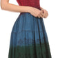 Sakkas Balayga Ombre Tie Dye Batik Adjustable Ruffle Tank Top Sleeveless Dress