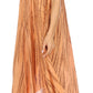 Sakkas Kara Long Draped Sleeveless Marbled Caftan Dress / Cover Up