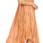 Sakkas Kara Long Draped Sleeveless Marbled Caftan Dress / Cover Up