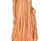Sakkas Kara Long Draped Sleeveless Marbled Caftan Dress / Cover Up