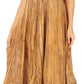 Sakkas Faye Cap Sleeved Cotton Caftan Cover Up Dress