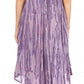 Sakkas Faye Cap Sleeved Cotton Caftan Cover Up Dress
