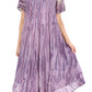 Sakkas Faye Cap Sleeved Cotton Caftan Cover Up Dress