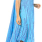 Sakkas Faye Cap Sleeved Cotton Caftan Cover Up Dress
