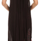 Sakkas Addilyn Embroidered Tank Top Split Neck Dress / Cover Up