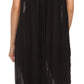 Sakkas Addilyn Embroidered Tank Top Split Neck Dress / Cover Up