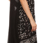 Sakkas Jaelyn Embroidered Tank Top Split Neck Broomstick Dress / Cover Up