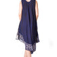 Sakkas Alexis Embroidered Long Sleeveless Floral Caftan Dress / Cover Up