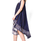 Sakkas Alexis Embroidered Long Sleeveless Floral Caftan Dress / Cover Up