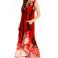 Sakkas Alexis Embroidered Long Sleeveless Floral Caftan Dress / Cover Up