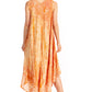 Sakkas Alexis Embroidered Long Sleeveless Floral Caftan Dress / Cover Up