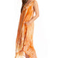 Sakkas Alexis Embroidered Long Sleeveless Floral Caftan Dress / Cover Up
