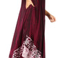 Sakkas Alexis Embroidered Long Sleeveless Floral Caftan Dress / Cover Up