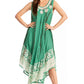 Sakkas Alexis Embroidered Long Sleeveless Floral Caftan Dress / Cover Up