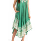 Sakkas Alexis Embroidered Long Sleeveless Floral Caftan Dress / Cover Up