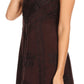 Sakkas Sudha Stonewash Embroidery Mid Length Adjustable dress