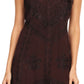 Sakkas Sudha Stonewash Embroidery Mid Length Adjustable dress
