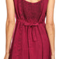 Sakkas Sudha Stonewash Embroidery Mid Length Adjustable dress