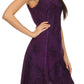 Sakkas Sudha Stonewash Embroidery Mid Length Adjustable dress