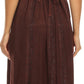 Sakkas Allie Stonewashed Embroidered Adjustable Spaghetti Straps Long Dress