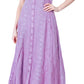 Sakkas Maya Floral Embroidered Sleeveless Button Up Rayon Dress