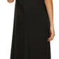 Sakkas Emma Relaxed Fit Scoop Neck Double Layered with Fringe Tank Dress