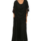Sakkas Emma Relaxed Fit Scoop Neck Double Layered with Fringe Tank Dress