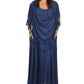 Sakkas Emma Relaxed Fit Scoop Neck Double Layered with Fringe Tank Dress