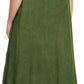 Sakkas Emma Relaxed Fit Scoop Neck Double Layered with Fringe Tank Dress