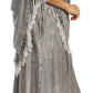 Sakkas Emma Relaxed Fit Scoop Neck Double Layered with Fringe Tank Dress