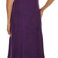 Sakkas Emma Relaxed Fit Scoop Neck Double Layered with Fringe Tank Dress