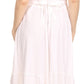 Sakkas Zendaya Stonewashed Rayon Embroidered Floral Vine Sleeveless V-neck Dress
