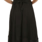 Sakkas Jammeh Stonewashed Embroidery Rayon Adjustable Spaghetti Straps Dress