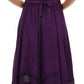 Sakkas Jammeh Stonewashed Embroidery Rayon Adjustable Spaghetti Straps Dress