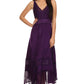 Sakkas Jammeh Stonewashed Embroidery Rayon Adjustable Spaghetti Straps Dress
