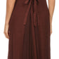 Sakkas Hailey Cap Sleeve Caftan Long Embroidered Stonewashed Dress