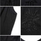Sakkas Stella Long Tank Top Adjustable Caftan Corset Dress With Embroidery