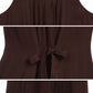 Sakkas Stella Long Tank Top Adjustable Caftan Corset Dress With Embroidery