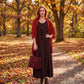 Sakkas Stella Long Tank Top Adjustable Caftan Corset Dress With Embroidery