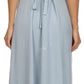 Sakkas Stella Long Tank Top Adjustable Caftan Corset Dress With Embroidery