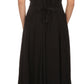 Sakkas Beverlee Embroidered Button Down Sleeveless Caftan Dress
