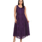 Sakkas Beverlee Embroidered Button Down Sleeveless Caftan Dress