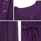 Sakkas Beverlee Embroidered Button Down Sleeveless Caftan Dress