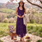 Sakkas Beverlee Embroidered Button Down Sleeveless Caftan Dress