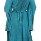 Vestido bohemio Sakkas Addyson de manga larga con cuello caído y bordados