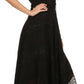Sakkas Azalea Stonewashed Rayon Embroidery Corset Style Dress